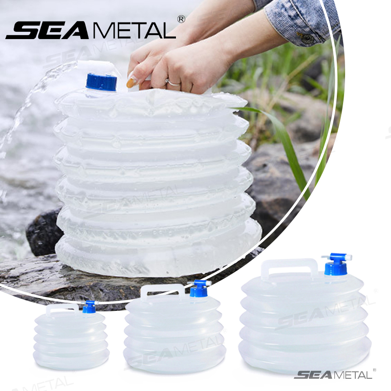 SEAMETAL 5L-15L 車用折りたたみバケツ ポータ - Water Bag Collapsible のレビューと価格