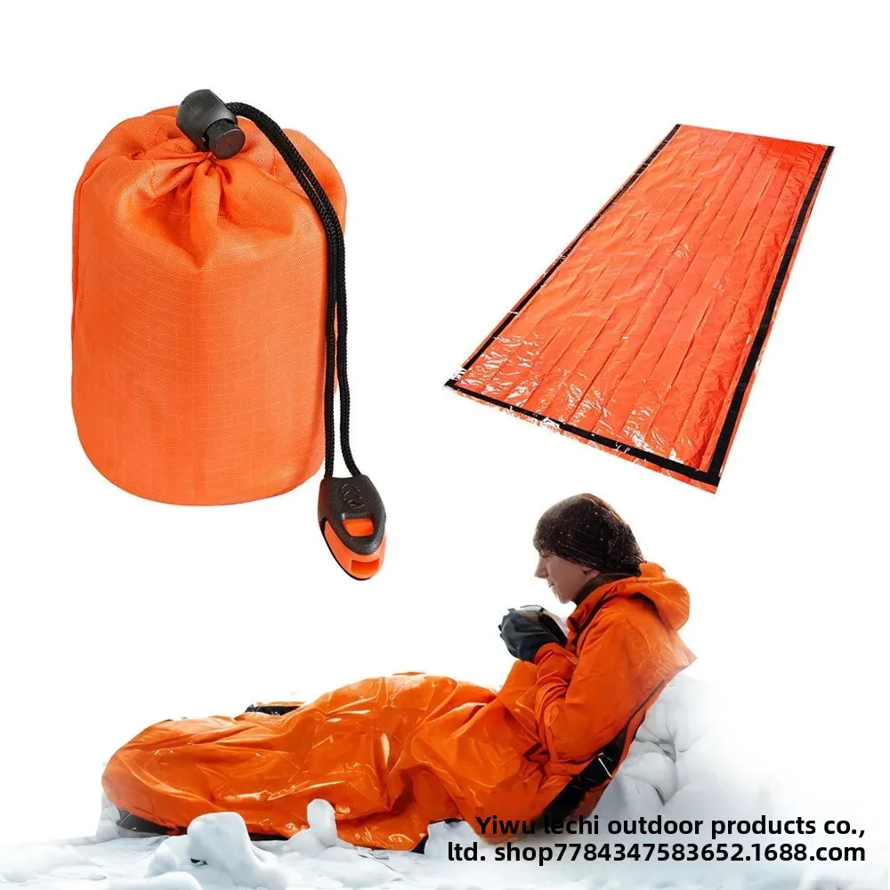 緊急用寝袋 保温サバイバルビビーテント 防水 軽量 低体温症 - Bivy Bag Emergency のレビューと価格